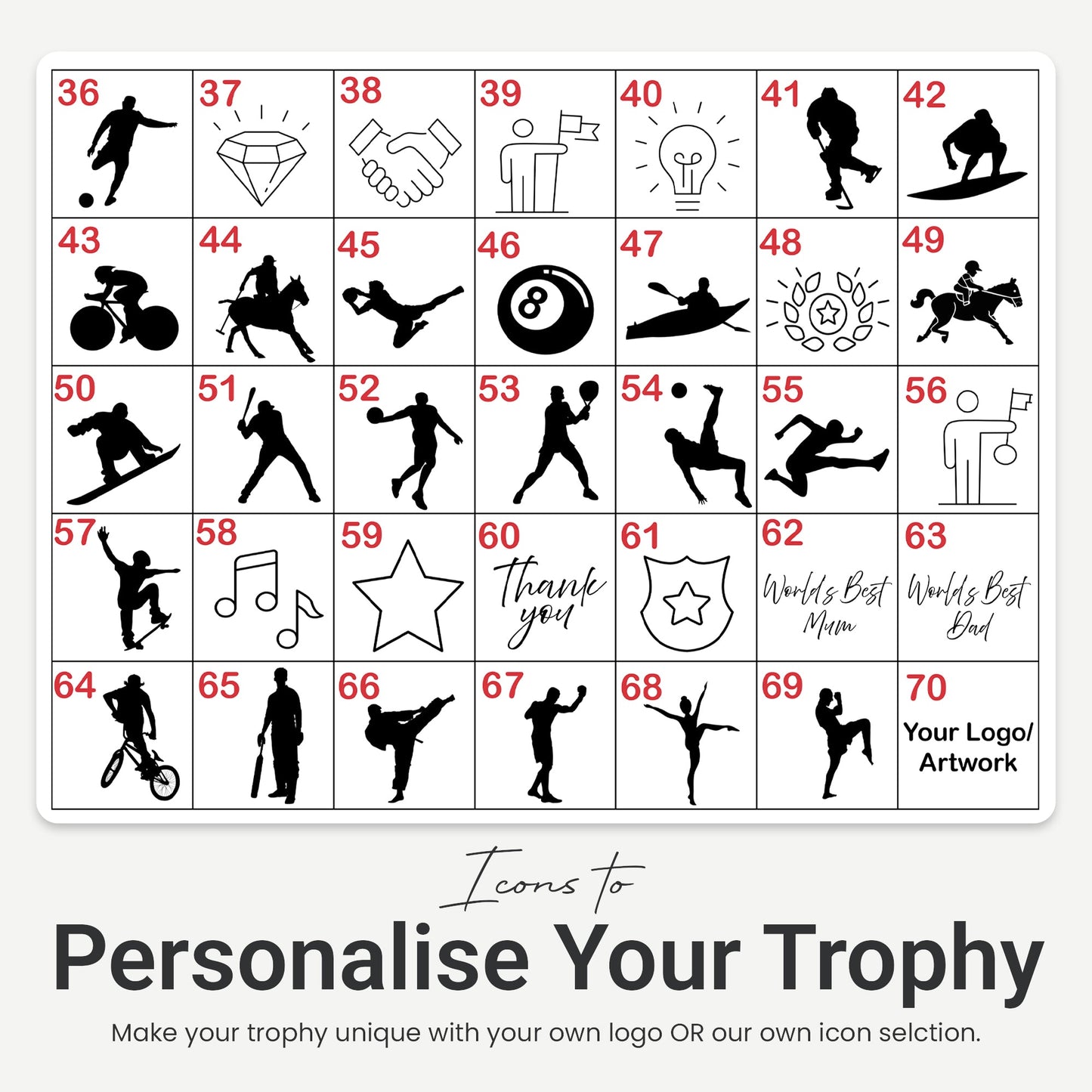 Personalised Corporate Acrylic Trophy | Custom Employee Recognition Award UK