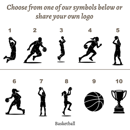 Personalised Basketball Trophy Award | Custom Basketball Prize UK