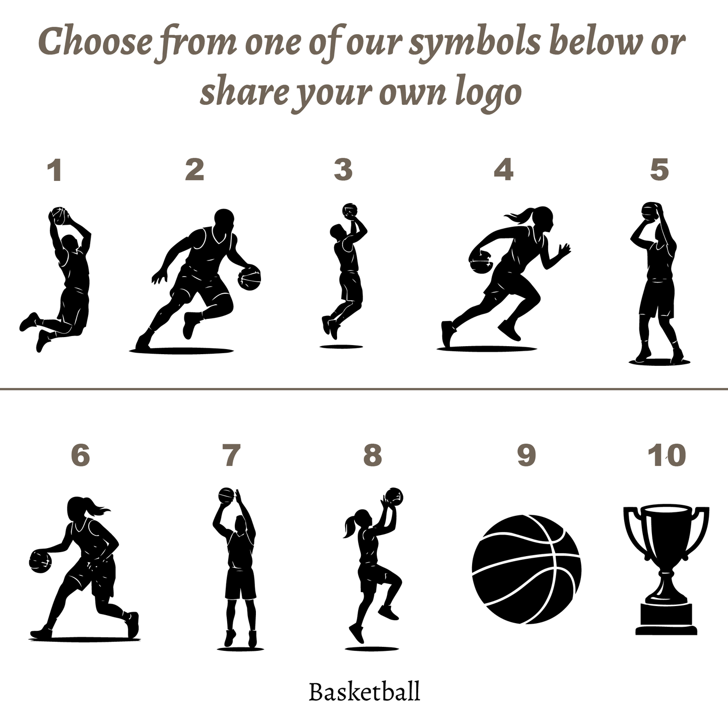 Personalised Basketball Trophy Award | Custom Basketball Prize UK