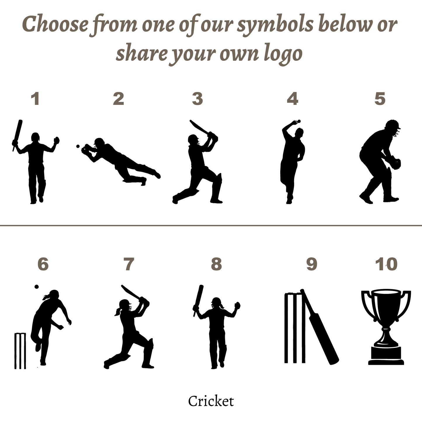 Personalised Cricket Trophy Award | Custom Cricket Prize UK