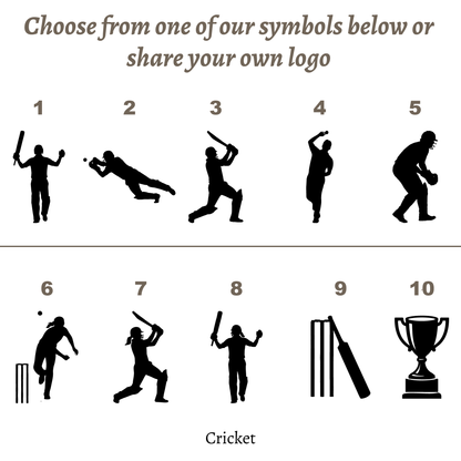 Personalised Cricket Trophy Award | Custom Cricket Prize UK
