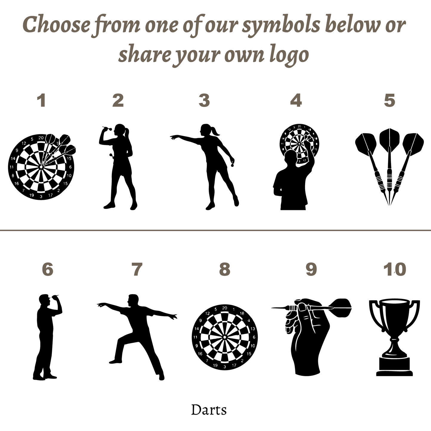 Personalised Darts Trophy Award | Custom Darts Prize UK