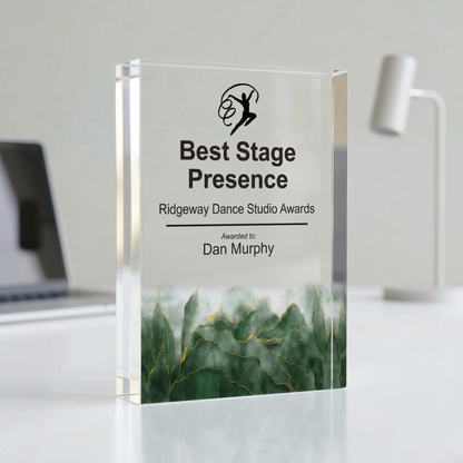 Personalised Dance Trophy Award | Custom Dance Prize UK