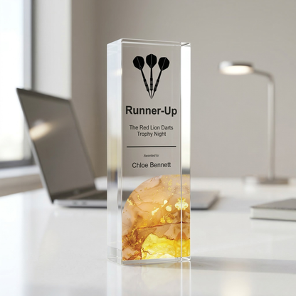 Personalised Darts Trophy Award | Custom Darts Prize UK
