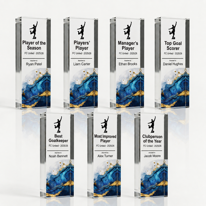 Football End of Season Trophy Pack | 7 Personalised Awards