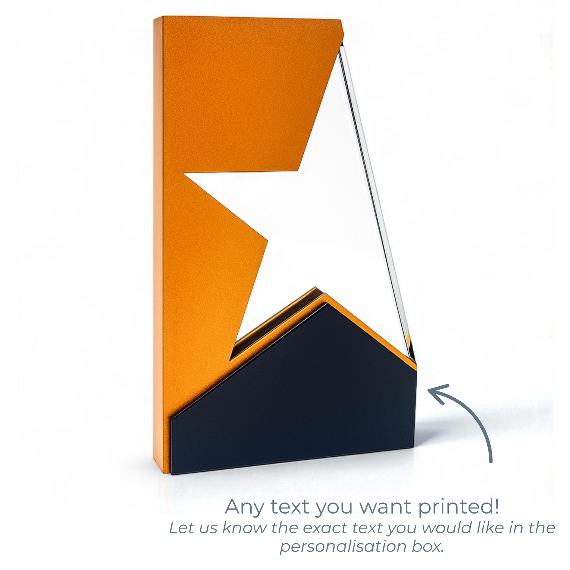 glass star trophy award