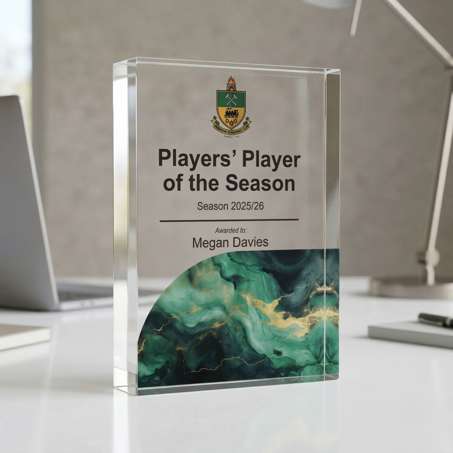 Personalised Rugby Trophy Award | Custom Rugby Prize UK