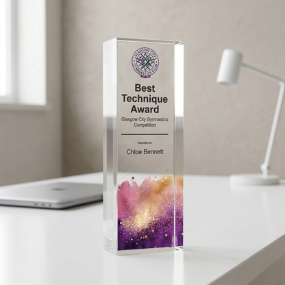Personalised Dance Trophy Award | Custom Dance Prize UK